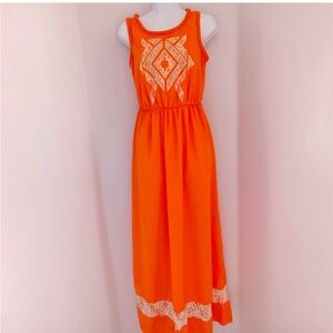 GB Gianni Bini Boho Maxi Dress Size M